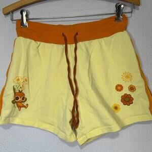 Disney Parks Epcot Flower & Garden Festival Orange Bird Women Shorts Small
